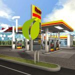 پلان طراحی پمپ بنزین